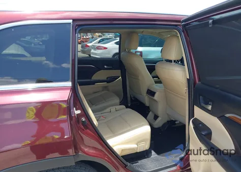 2019 Toyota Highlander Limited z USA, uszkodzony, nr VIN 5TDDZRFH0KS972092